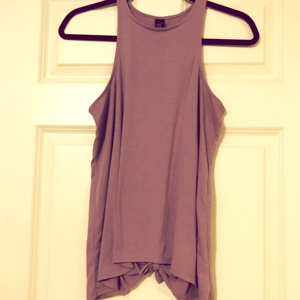 Yogalicious yoga tank. Mauve.